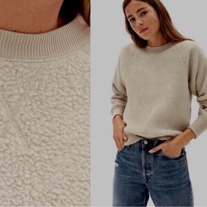 Everlane Cream Women's Crew Neck Sweater